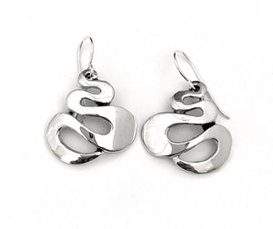 Silver Drop Earrings - A5309