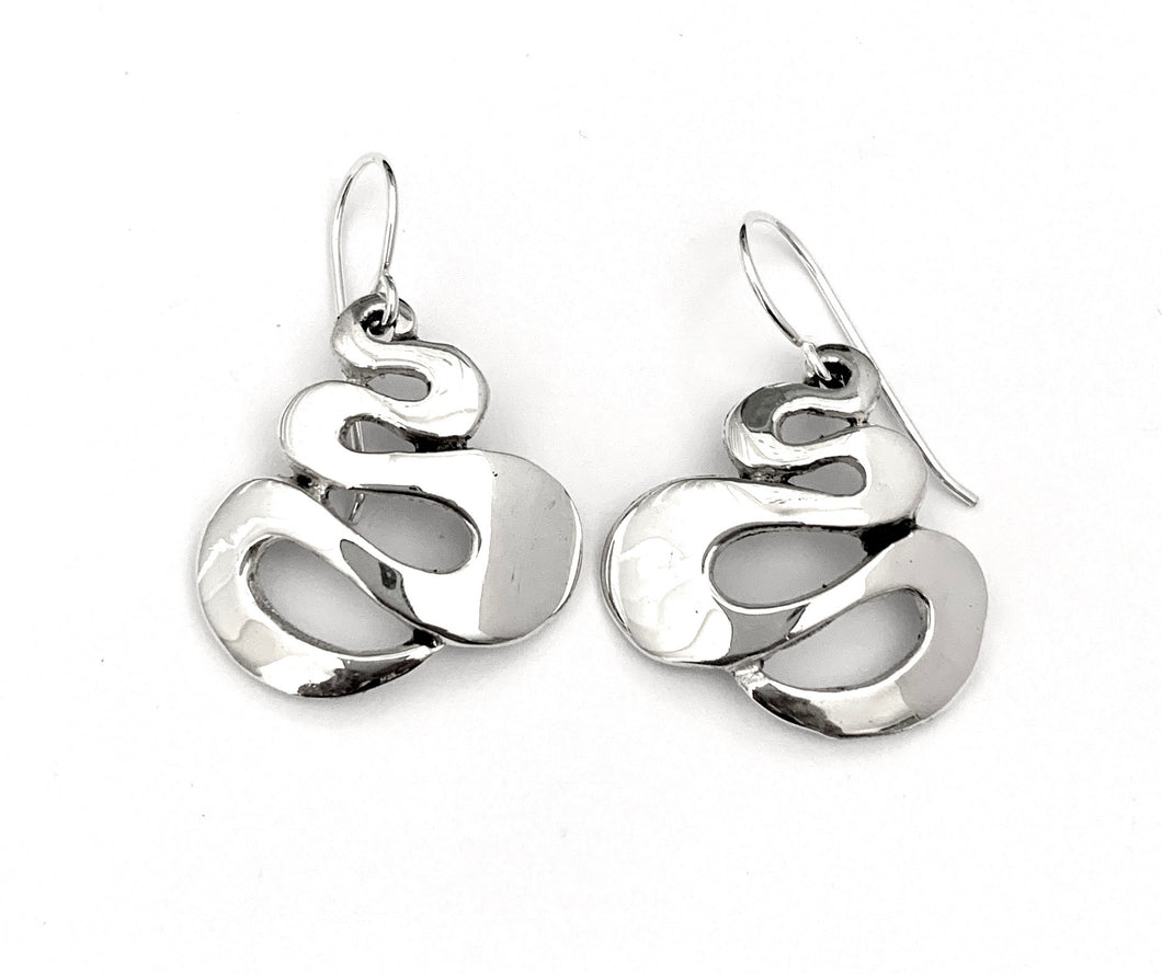 Silver Drop Earrings - A5309
