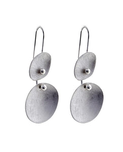 Silver Drop Earrings - A7109