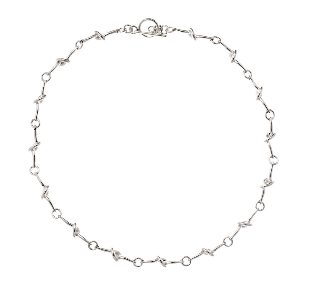 Silver Necklace - C712