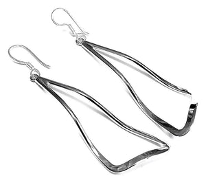 Silver Drop Earrings - AN270