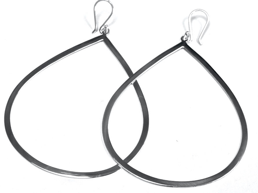 Silver Drop Earrings - PPA684