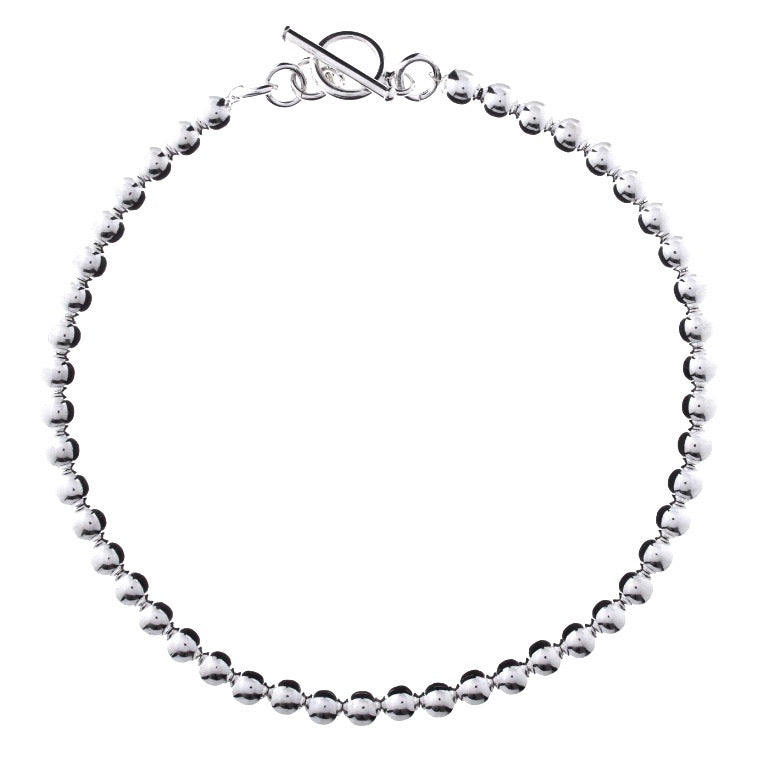 Silver Necklace - C101 SIZE 14