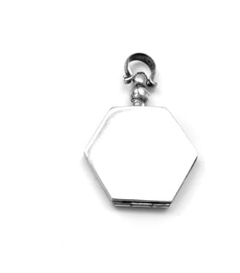 Silver Photo Locket -D5170