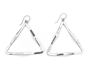 Silver Drop Earrings - JA93