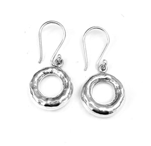 Silver Drop Earrings - PPA466