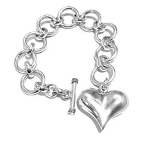 Load image into Gallery viewer, Silver Bracelet - B525
