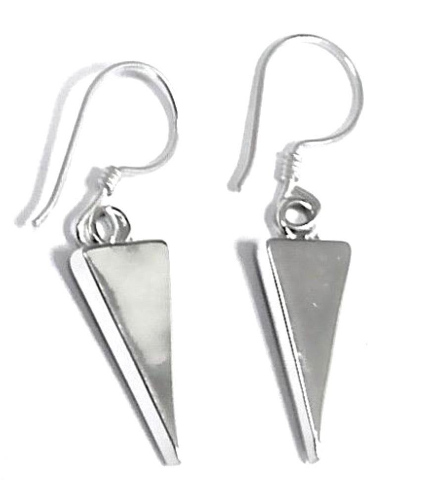 Silver Drop Earrings - A6369