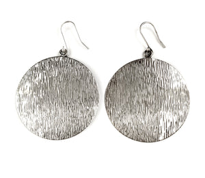 Silver Drop Earrings - FAA416