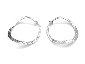 Silver Hoop Earrings - PPA667