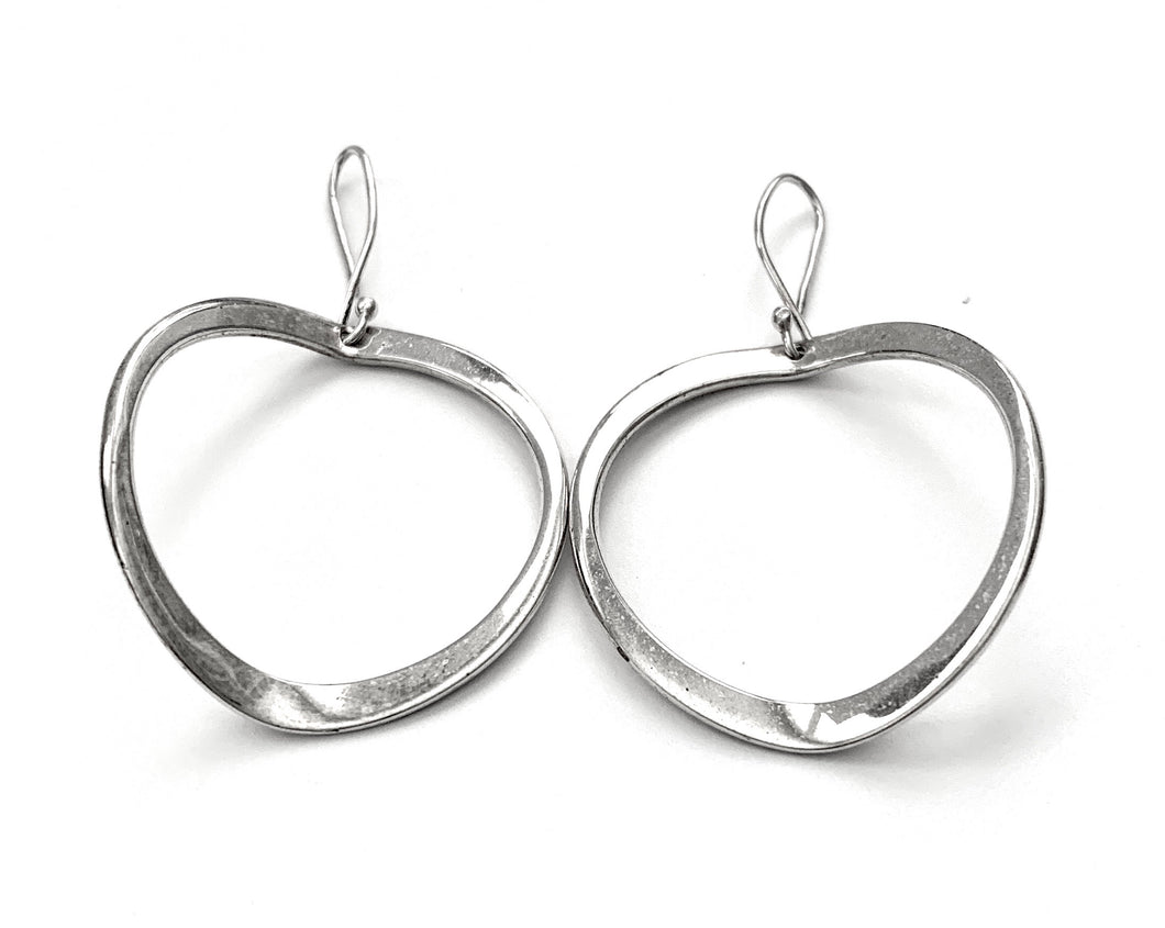 Silver Hoop Earrings - PPA423