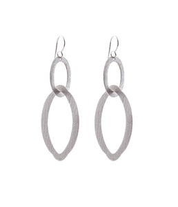 Silver Drop Earrings - A5088