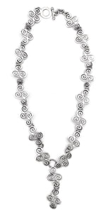 Silver Drop Earrings - A3157