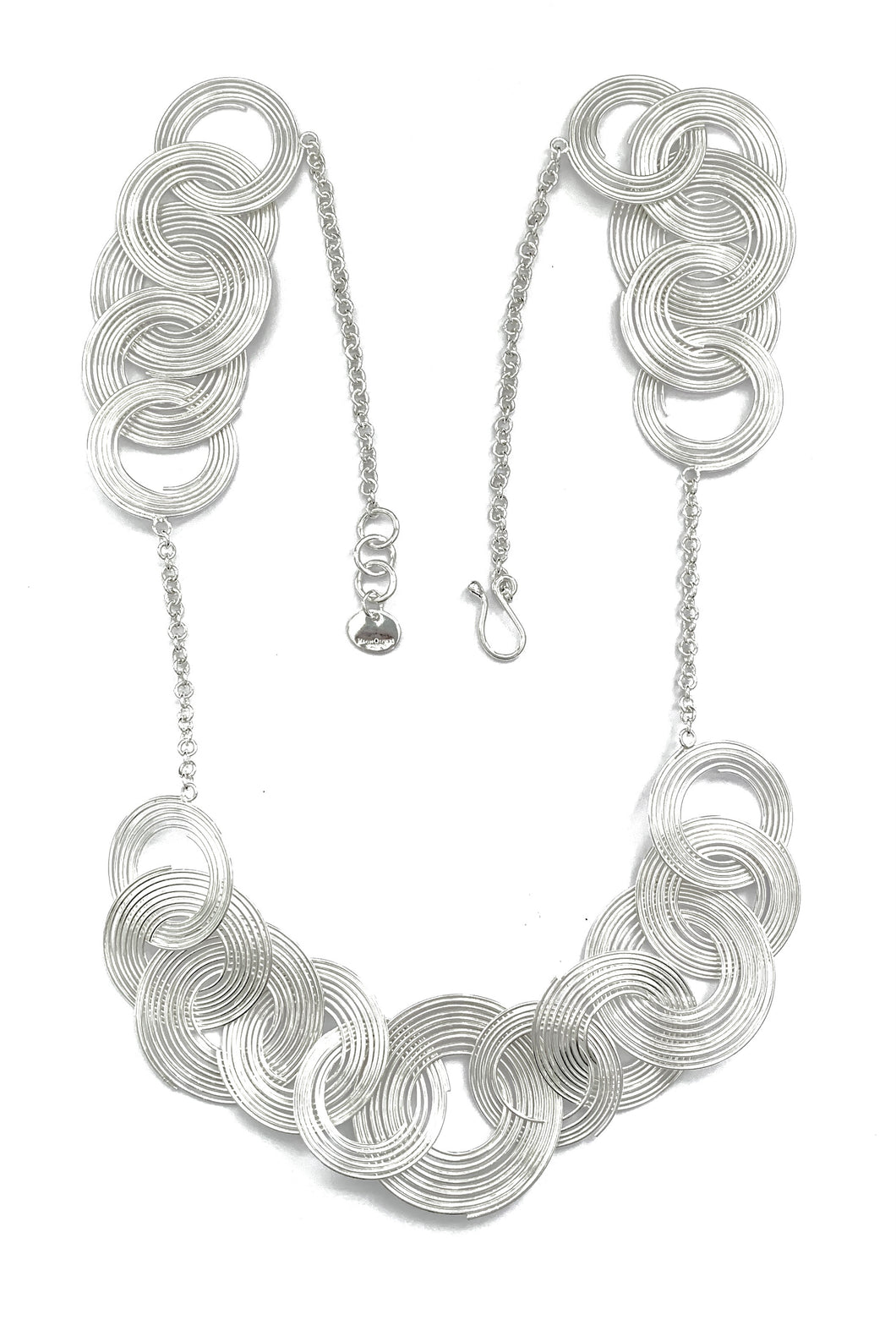 Silver Necklace - OKC642