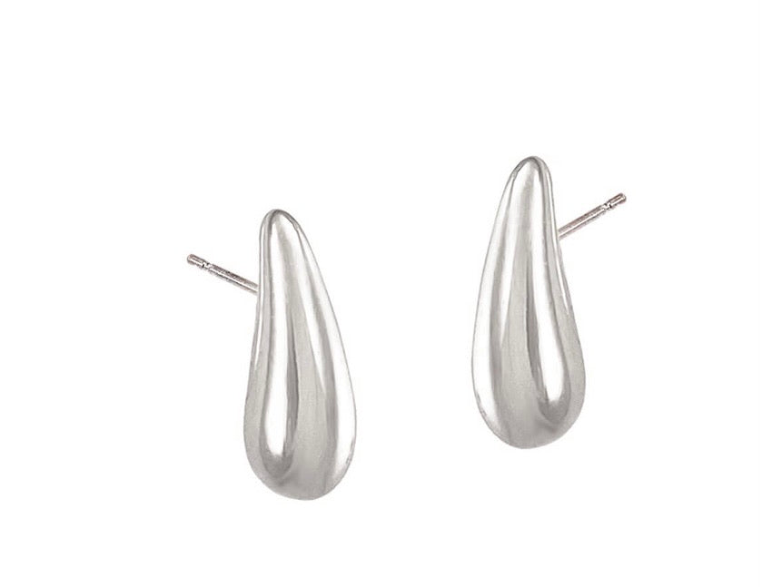 Silver Stud Earrings - FAA456