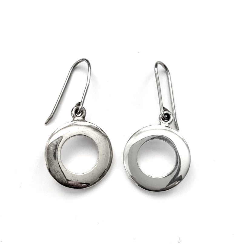 Silver Drop Earrings - A3170