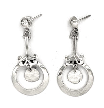 Load image into Gallery viewer, Silver Drop Earrings - PPA385
