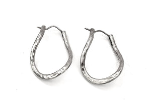 Silver Hoop Earrings - PPA130