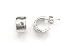 Load image into Gallery viewer, Silver Hoop Earrings - A6178
