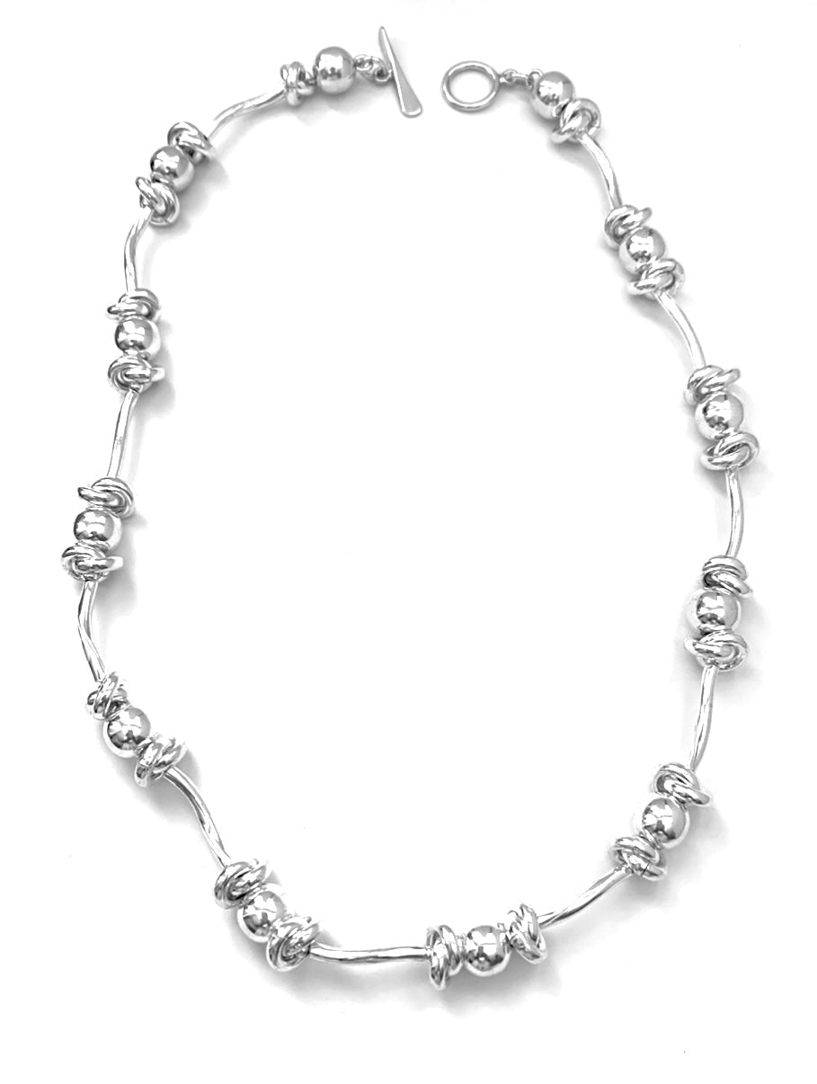 Silver Necklace - PPC105