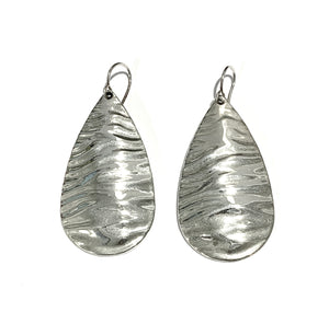 Silver Drop Earrings - A5258