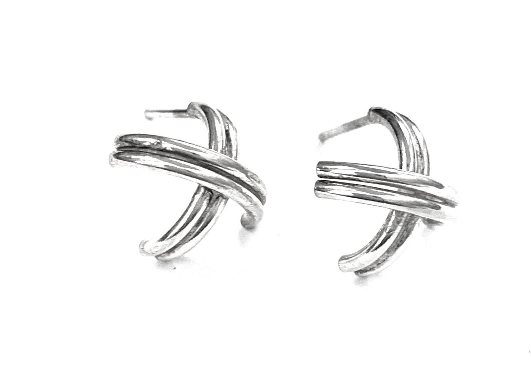 Silver Stud Earrings - PPA363