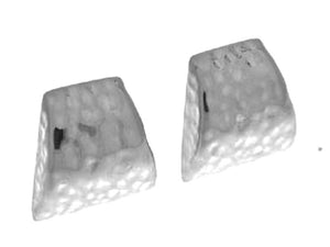 Silver Clip Earrings - A6358