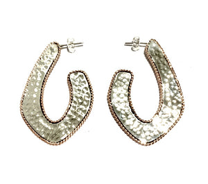 Silver Hoops - AK503