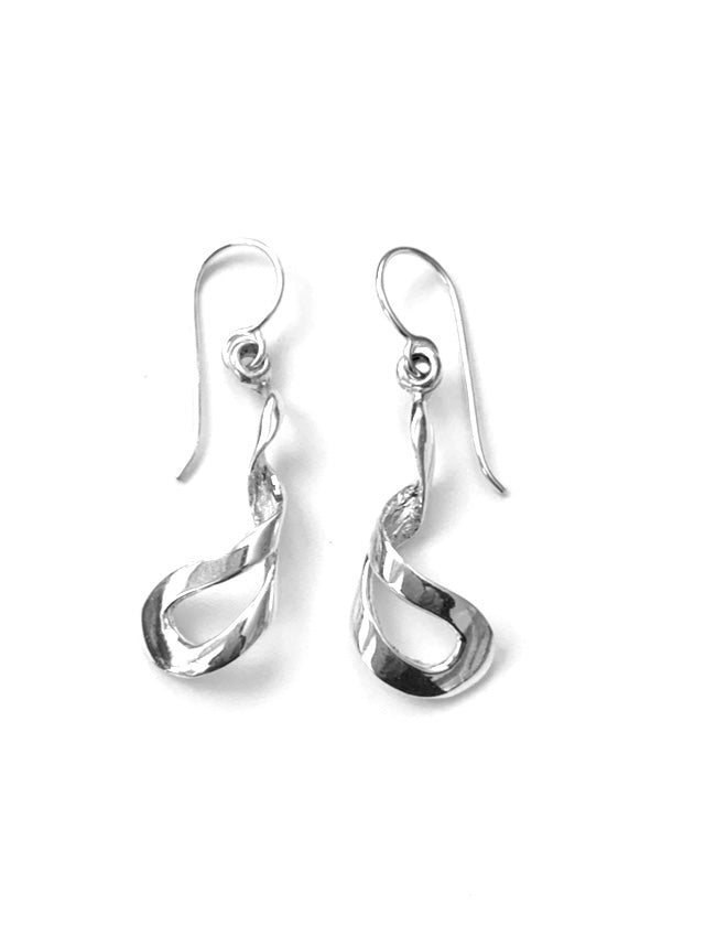Silver Drop Earrings - A5339