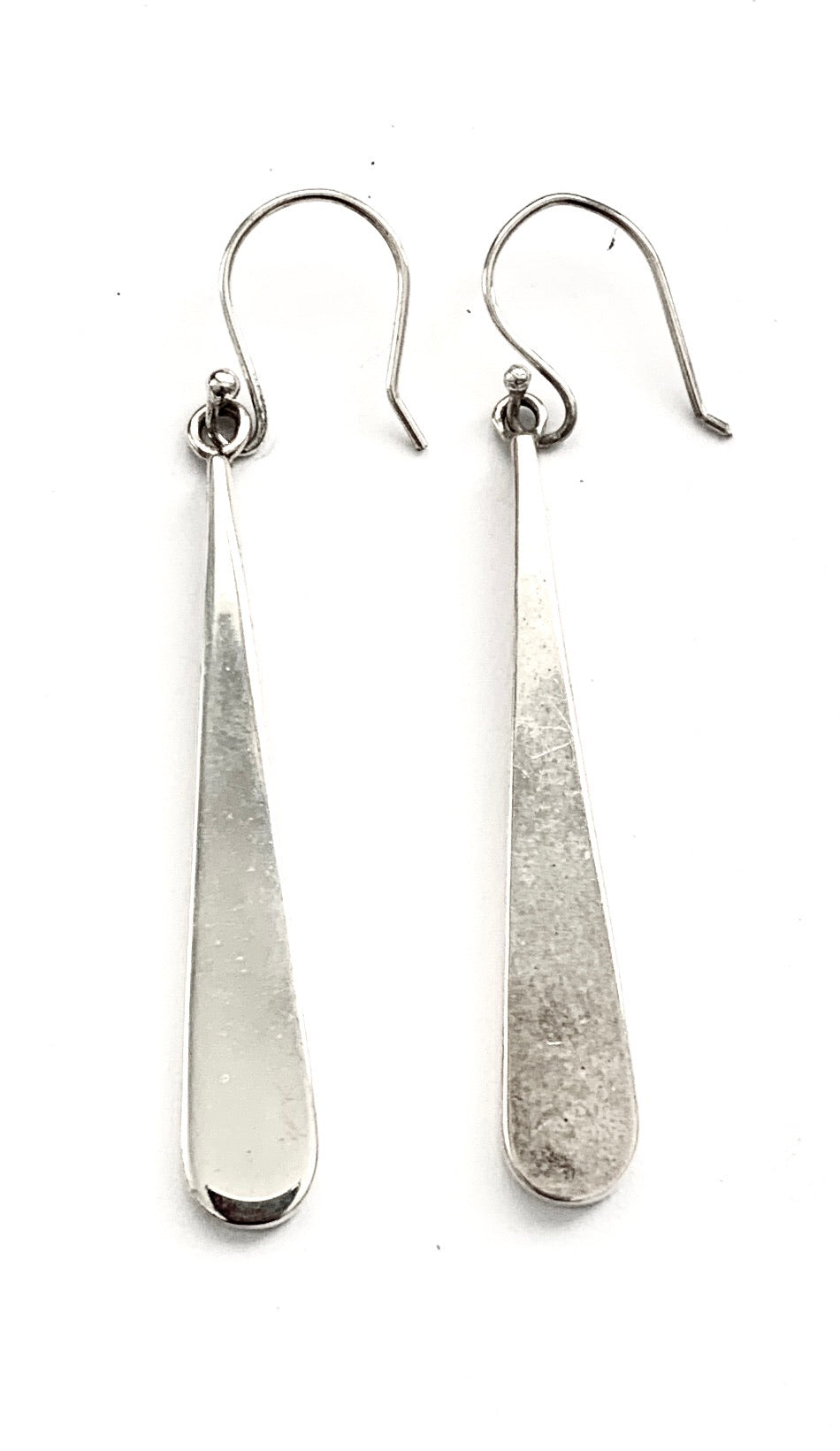 Silver Drop Earrings - FAA499