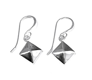 Silver Drop Earrings - A6346