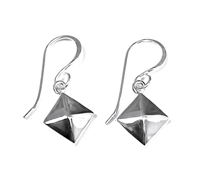 Silver Drop Earrings - A6346