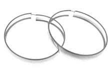 Load image into Gallery viewer, Silver Hoop Earrings - A298
