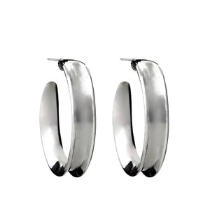 Silver Hoop Earrings - PPA277