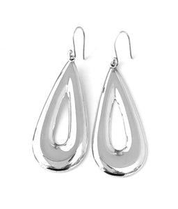 Silver Drop Earrings - PPA502