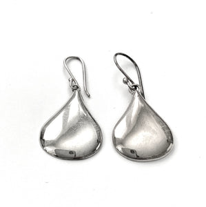 Silver Drop Earrings - A7038