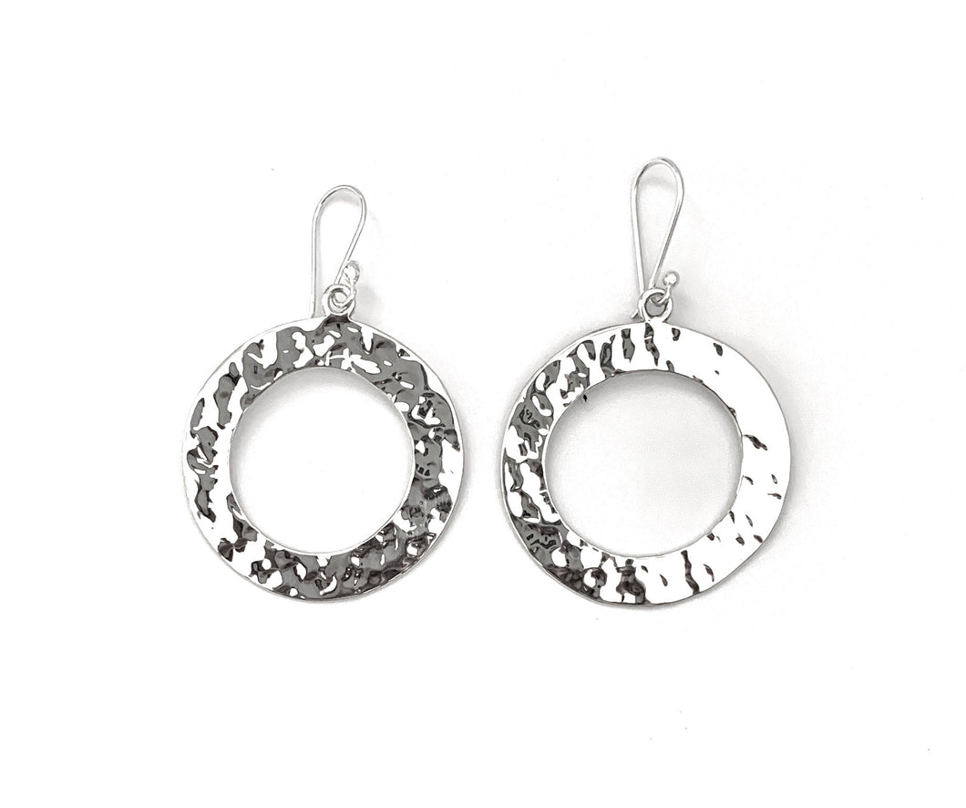 Silver Drop Earrings - JA55