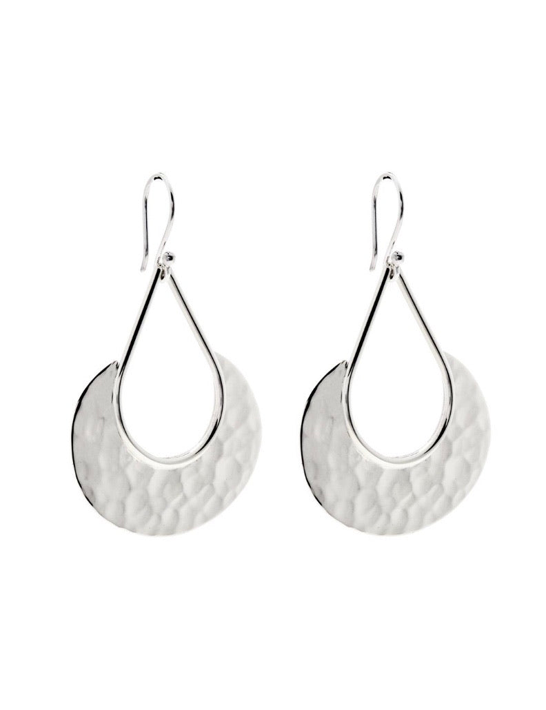 Silver Drop Earrings - PPA577