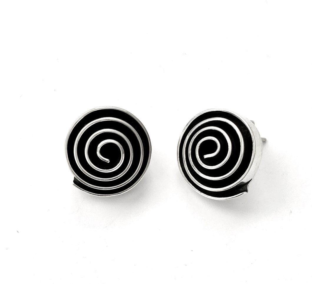 Silver Stud Earrings - A870