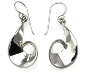 Silver Drop Earrings - A5326