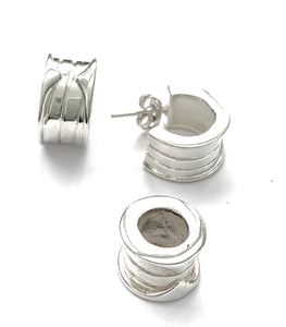 Silver Set Earrings - A746