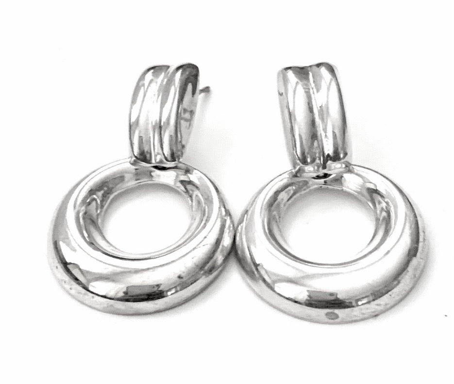 Silver Drop Earrings - PPA190