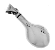 Load image into Gallery viewer, Silver Perfume Bottle Pendant - D217
