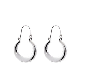 Silver Hoop Earrings - A5134