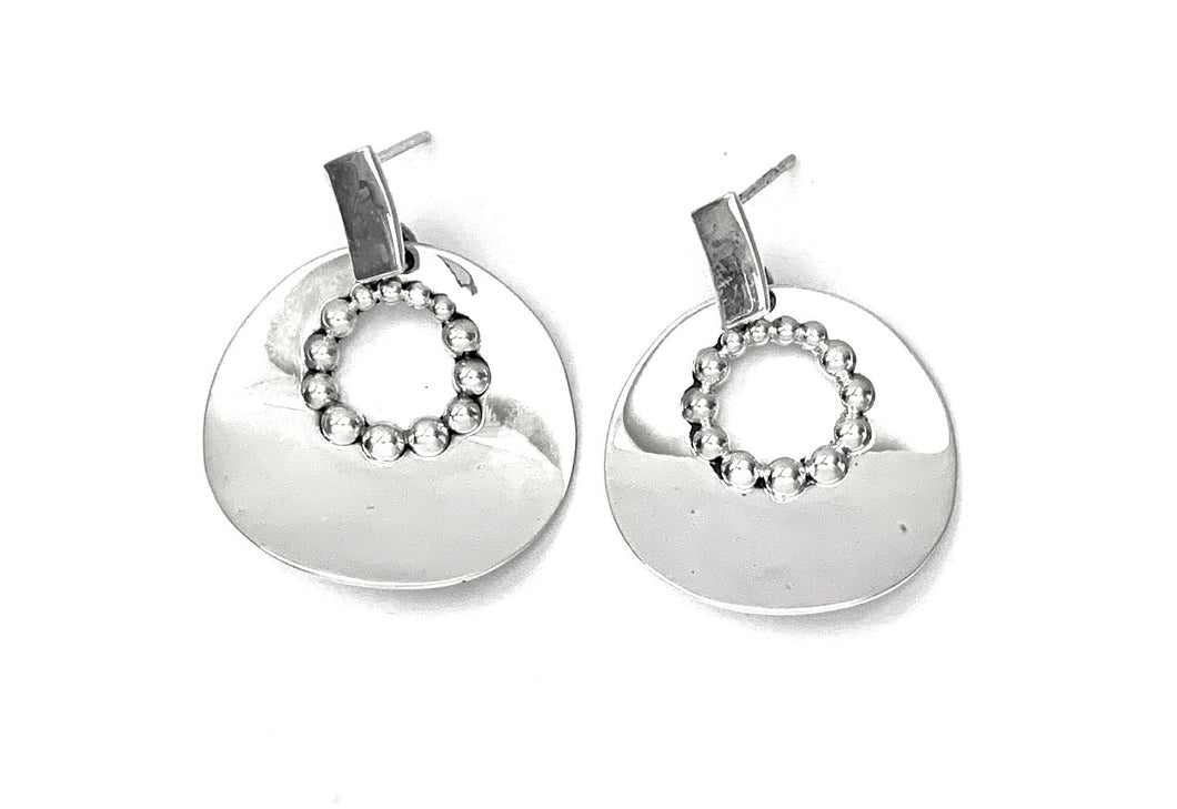 Silver Drop Earrings - PPA351