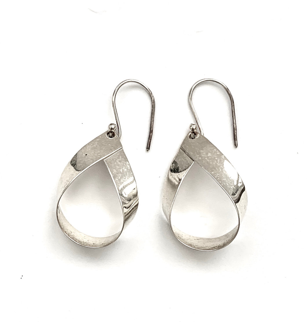 Silver Drop Earrings - PPA309