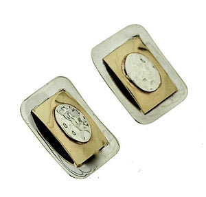 Silver Clip Earrings - PPA507