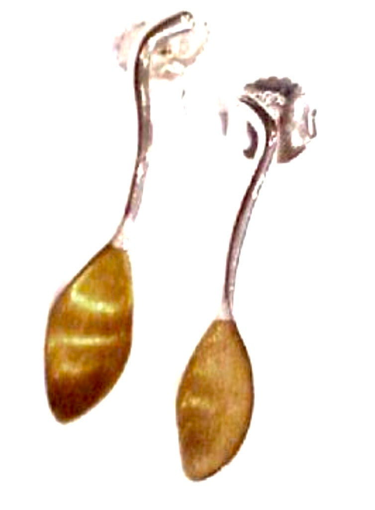 Silver Drop Earrings - A6170