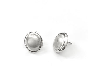 Silver Stud Earrings - A6256