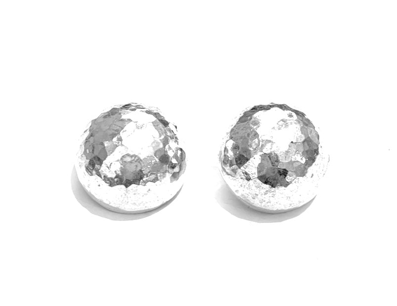 Silver Clip Earrings - PPA78